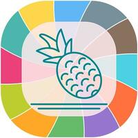 Pineapple Vector Icon