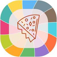 Pizza Slice Vector Icon