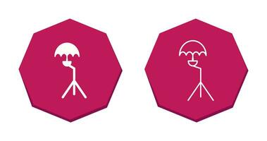 Unique Umbrella Stand Vector Icon