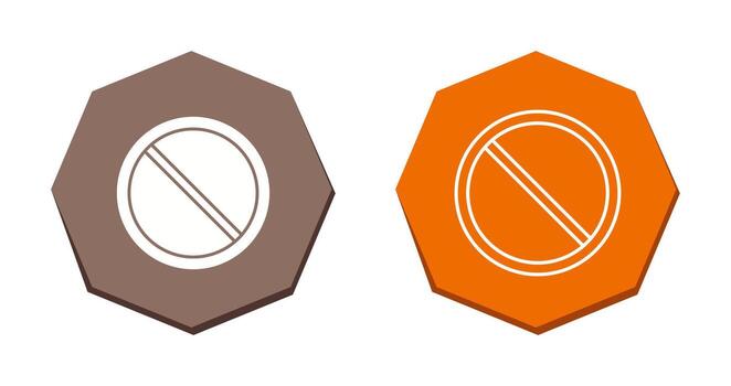 Prohibited Vector Icon