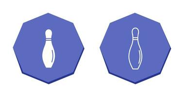 Bowling Pin Vector Icon