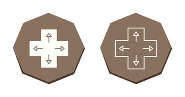 icono de vector de teclas de dirección únicas