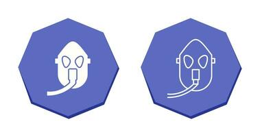 Unique Oxygen Mask Vector Icon