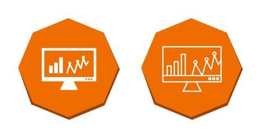 Online Stats Vector Icon