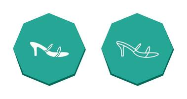 Stylish Sandals Vector Icon