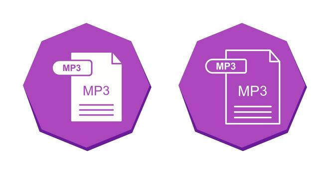 MP3 Vector Icon