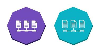 Network Files Vector Icon