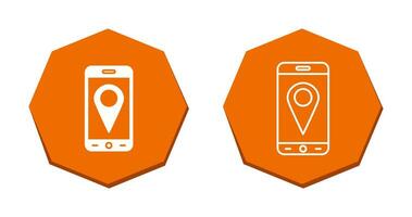 icono de vector gps