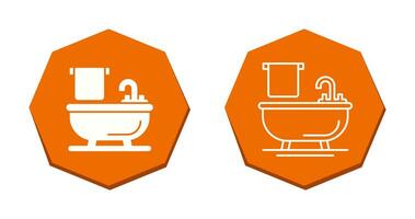 Bathtub Vector Icon