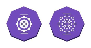 Automated Process Vector Icon