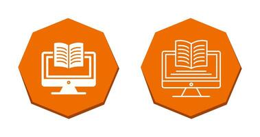 Digital Learning Vector Icon