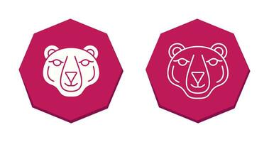 Polar Bear Vector Icon