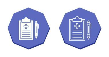 Medical Record Vector Icon