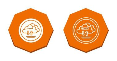 Cloud Data Vector Icon