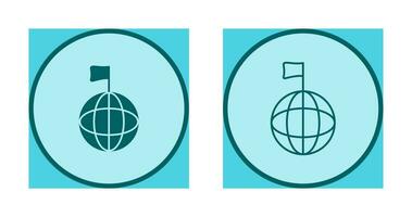 Unique Global Signals Vector Icon