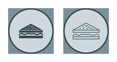 Unique Sandwich Vector Icon