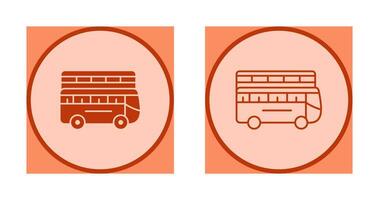 Double Bus Vector Icon