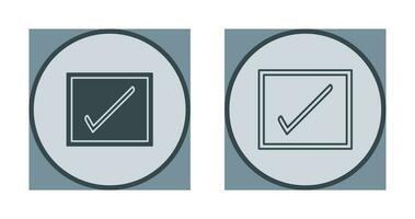 Checkbox Vector Icon