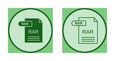 RAR Vector Icon