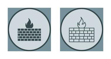 Firewall Vector Icon