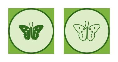 icono de vector de mariposa