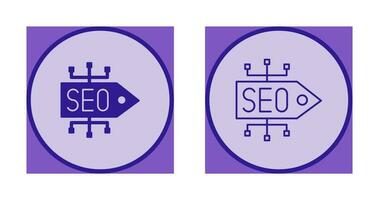 SEO Tag Vector Icon