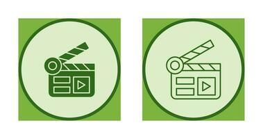 Clapper Board Vector Icon