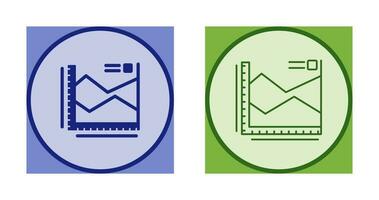 Spline Chart Vector Icon