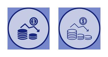 Money Loss Vector Icon