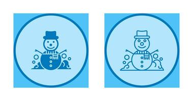 Snowman Vector Icon