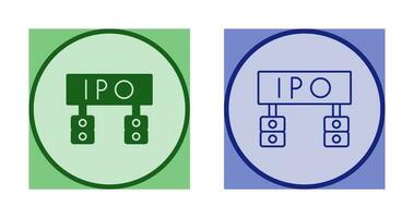 Ipo Vector Icon