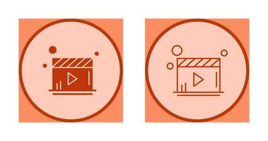 Video Player Vector Icon