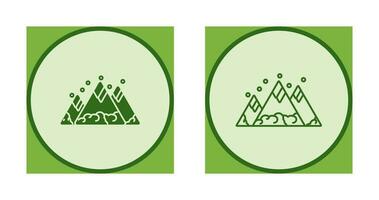 Mountain Vector Icon