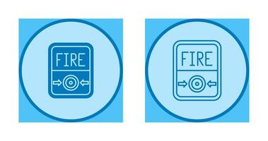 Fire Button Vector Icon