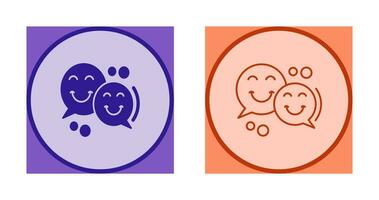 Chatting Vector Icon