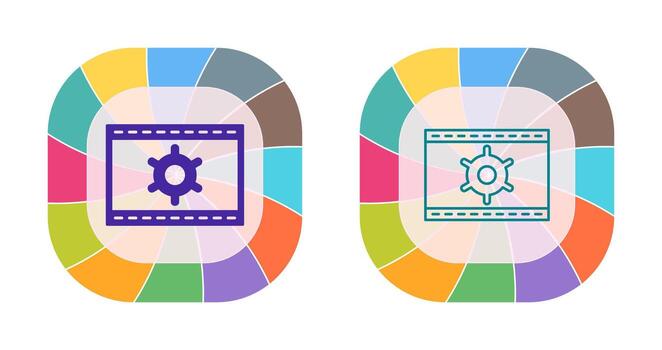 icono de vector de optimización web único