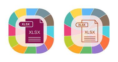 icono de vector xlsx