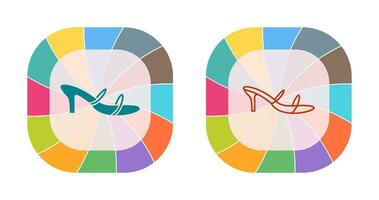 Stylish Sandals Vector Icon