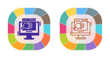 Search Engine Vector Icon