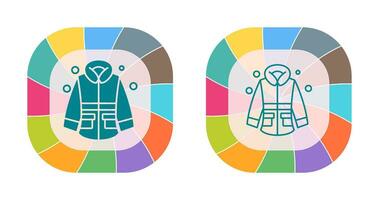 Winter Jacket Vector Icon