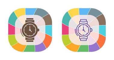 icono de vector de reloj de pulsera