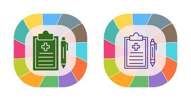 Medical Record Vector Icon