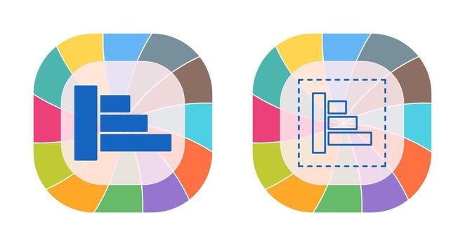 Object Alignment Vector Icon
