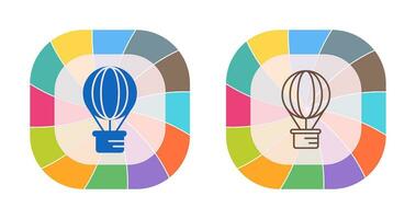 Hot Air Balloon Vector Icon