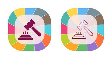 Gavel Vector Icon