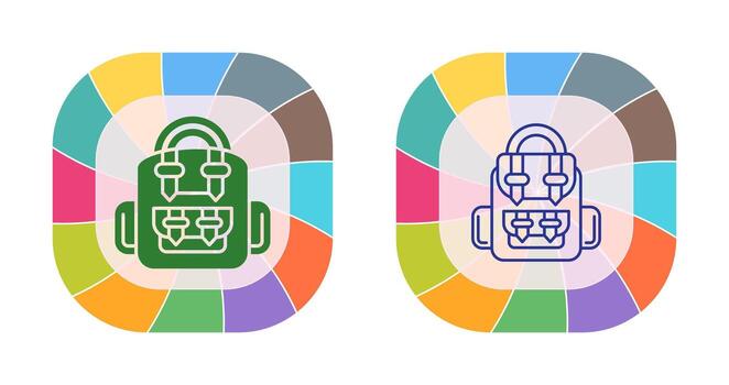 Backpack Vector Icon