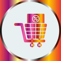 Shopping Tax Vector Icon