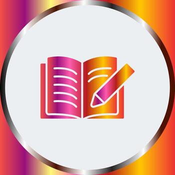 escribir icono vectorial vector