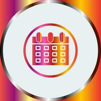 icono de vector de calendario