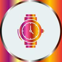 icono de vector de reloj de pulsera